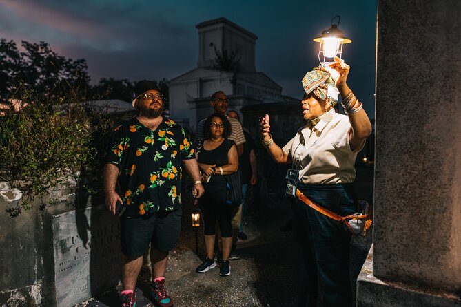 After-Dark Historical Night Tour of St. Louis Cemetery No. 1 - Starting at Basin St. Station: an easy win before the tour