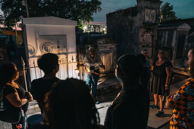 After-Dark Historical Night Tour of St. Louis Cemetery No. 1 - Price and value: $41 for a guide plus cemetery admission