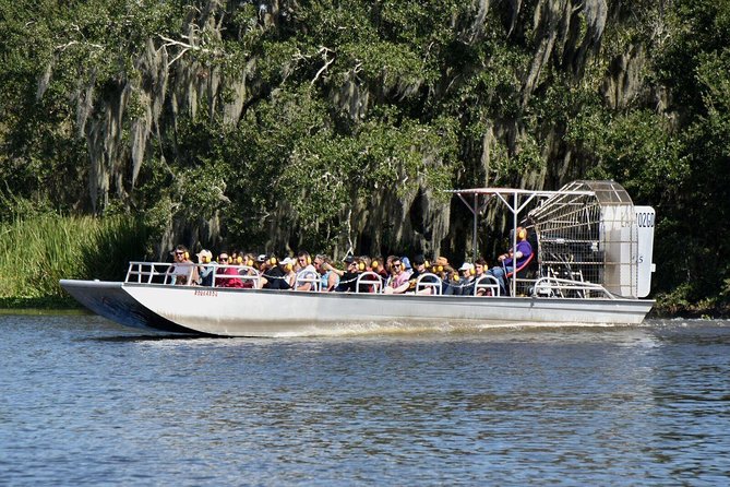 Airboat Ride with Transportation from New Orleans - Jean Lafitte’s Setting: Fishing Village, Pirates, and Real Wetland Work