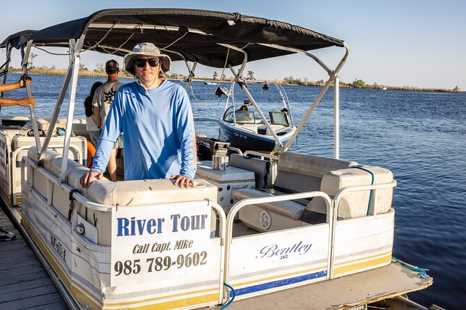 Bayou Booze Cruise Near New Orleans - Stop 1: Tchefuncte River Light Station After Dark