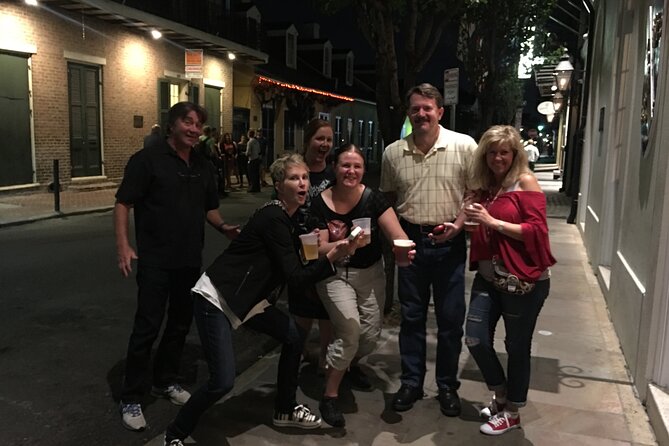 Cheers New Orleans! Cocktails, History, Voodoo & Paranormal Tour - Stop 2: French Quarter walk with the sketchy-history storyline