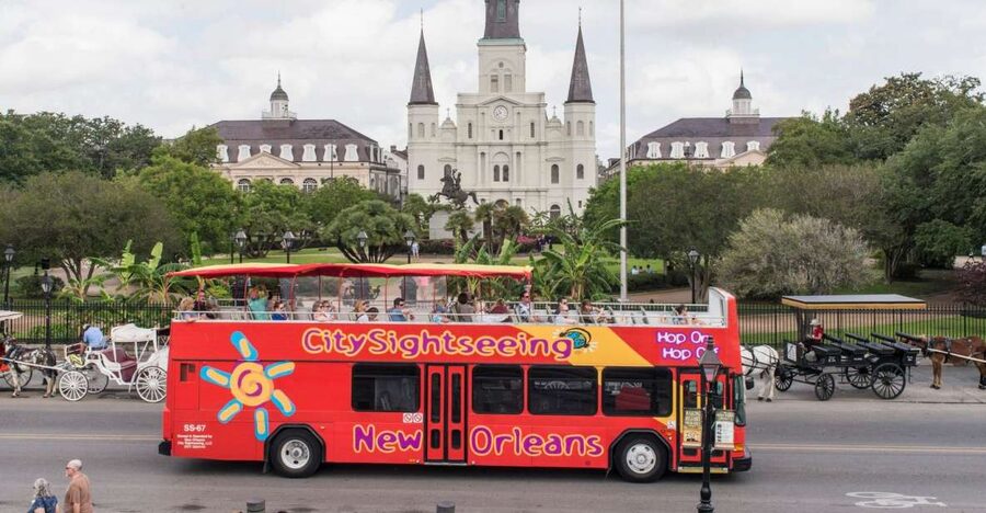 City Sightseeing New Orleans HOHO Bus Tour & Bookable Extras - Key things to know before you board