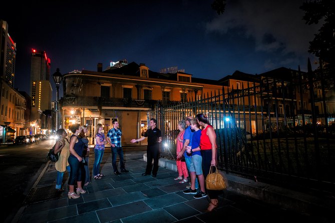 French Quarter Ghosts and Spirits Tour with Augmented Reality - Route tour: Jackson Brewery, Cookery, Lalaurie Mansion, Jackson Square, Ursulines, and Pharmacy