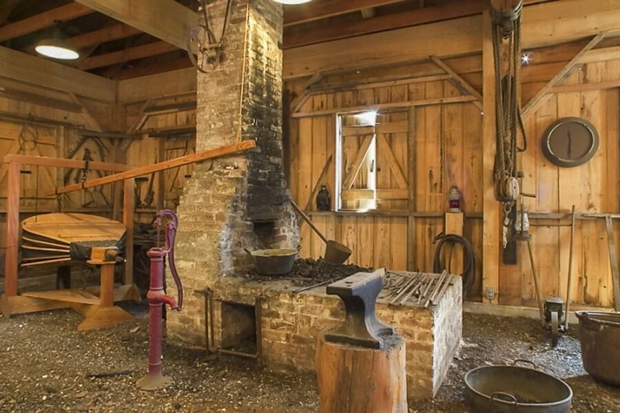From New Orleans: Oak Alley Plantation Tour - Antique Farm Machinery and the Restoration Angle