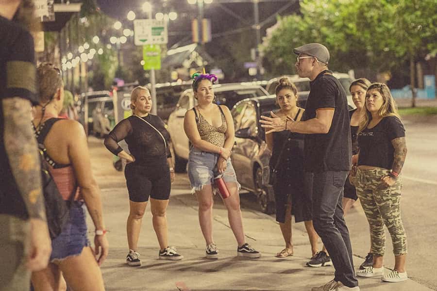 Ghosts, Gods, & Gangsters - NOLA's Dark Psychology Tour - Meeting at Dutch Alley: timing and practical comfort