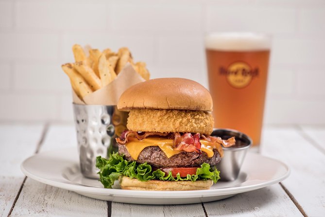Hard Rock Cafe New Orleans - Food, dessert, and drinks: the part that counts most