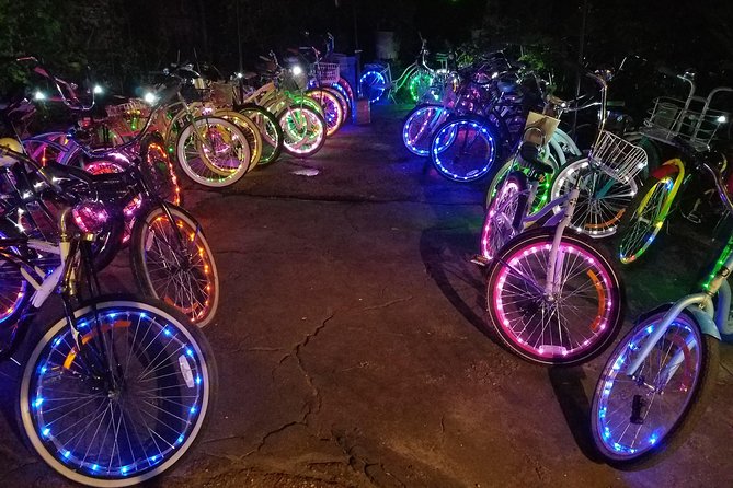 Music Party Bike Ride - How the glow bike party works on the street