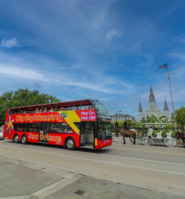 New Orleans: 2 or 3 Day Hop-On Hop-Off Bus with Walking Tour - The Hop-On Hop-Off Route That Lets You Set the Pace