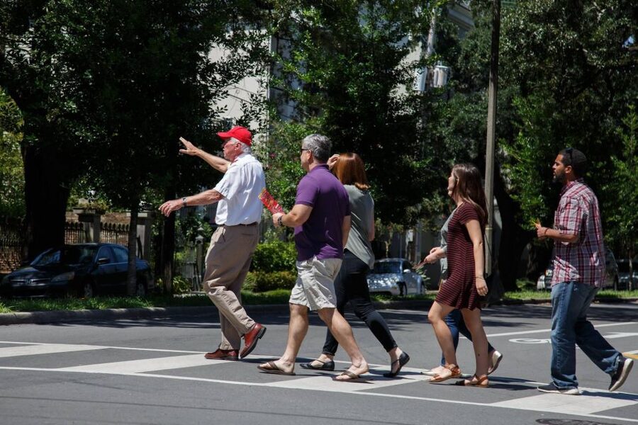 New Orleans: 2 or 3 Day Hop-On Hop-Off Bus with Walking Tour - French Quarter Foot Tour on the 3-Day Pass: Architecture-Forward Walks