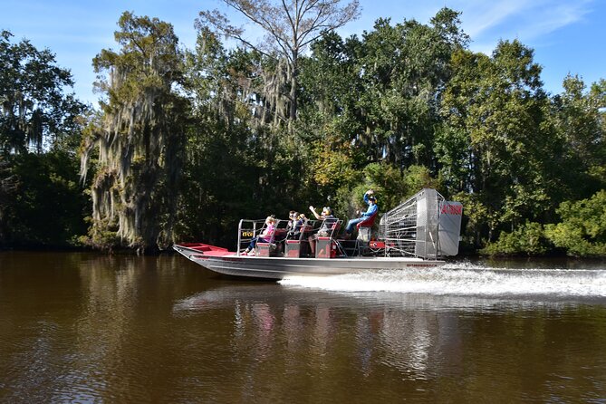 New Orleans Airboat Ride - After the ride: Lafitte time for exhibits and a shrimp Po’ boy
