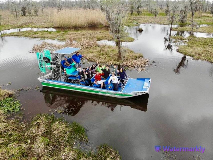 New Orleans: Airboat Swamp & City and Katrina Tour Combo - New Orleans landmarks: Jackson Square, St. Louis Cathedral, and the Cabildo