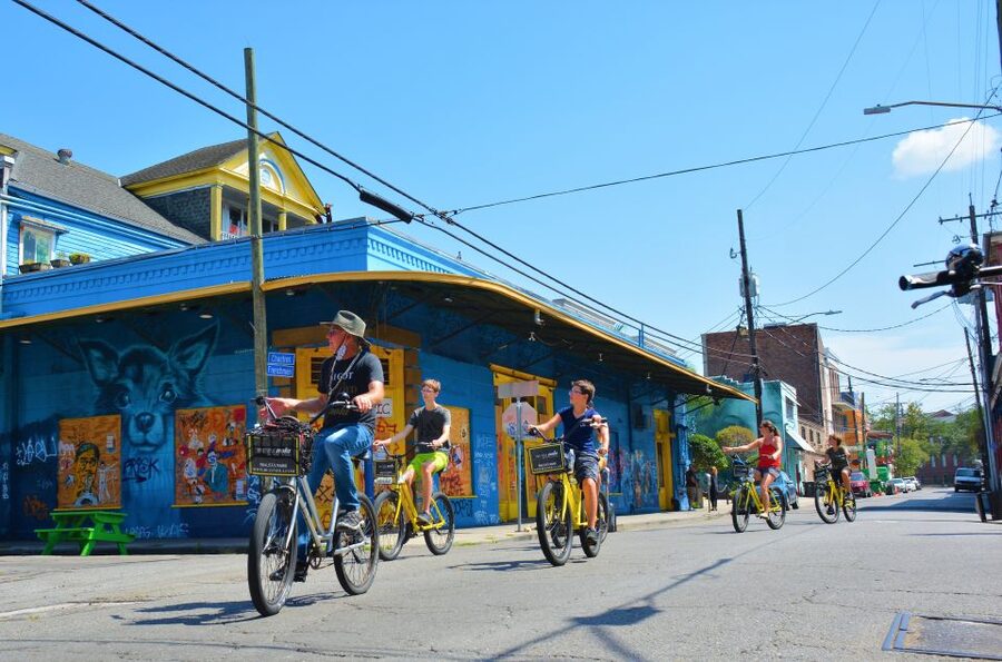 New Orleans: Buzz the Crescent Guided Bike Tour - French Quarter to Jackson Square viewpoints: more than postcard stops