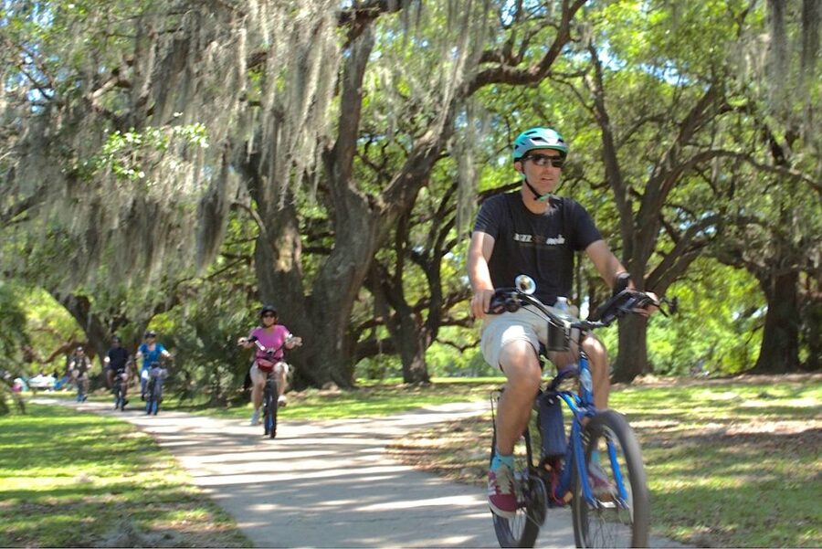 New Orleans: Buzz the Crescent Guided Bike Tour - An above-ground cemetery stop: funeral traditions made visual