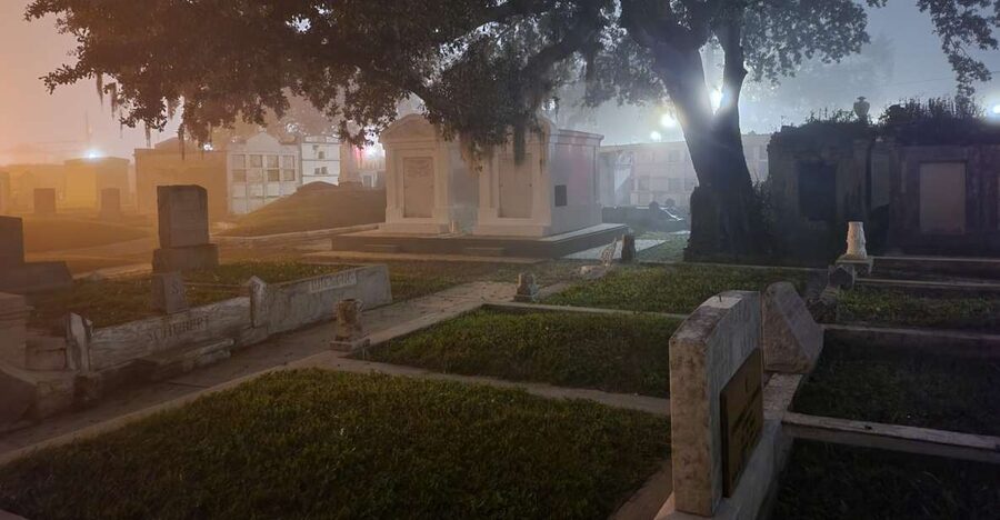 New Orleans: Cemetery Bus Tour At Dark with Exclusive Access - A New Orleans night tour built around cemeteries, not just scares
