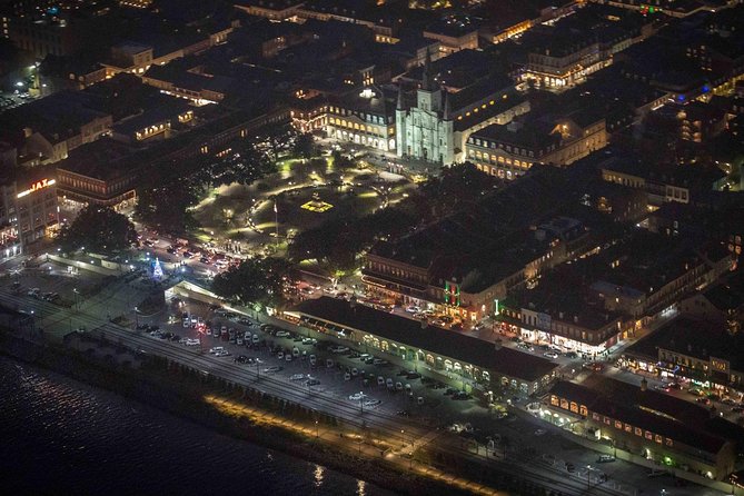 New Orleans City Lights Night Helicopter Tour - Night lights look different from the sky