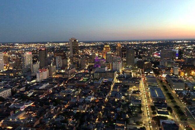 New Orleans City Lights Night Helicopter Tour - Weather is the real boss here