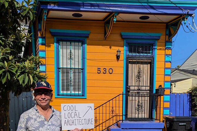 New Orleans Creole History and Culture Ride - Bywater Historic District: Plessy vs Ferguson, the levee wall, and Mississippi views