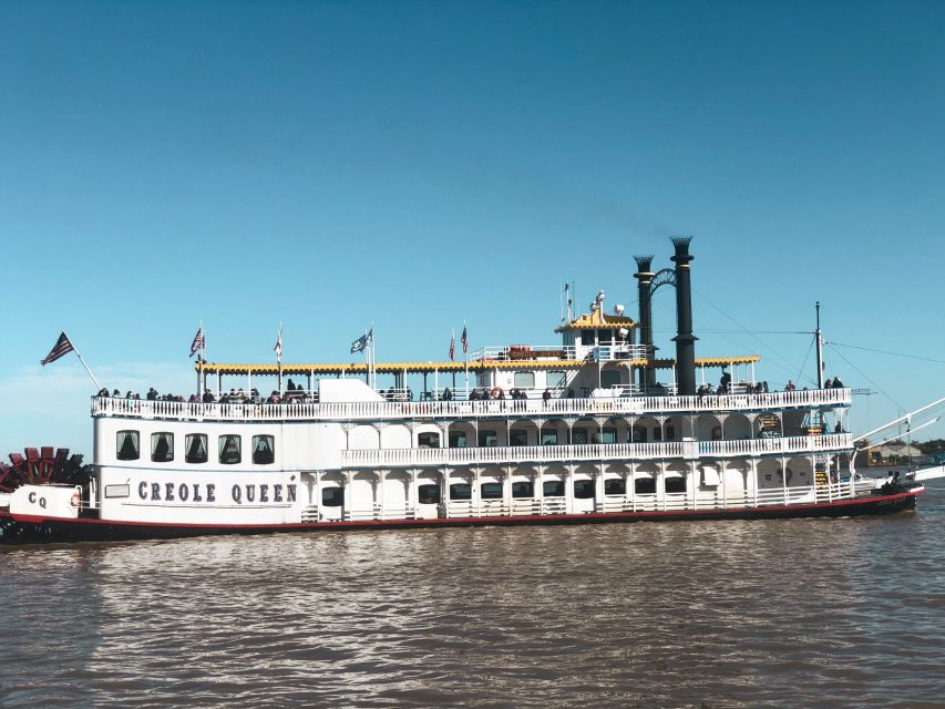 New Orleans: Creole Queen History Cruise with Optional Lunch - The Paddlewheel Cruise: Mississippi Views Plus On-Board Storytelling