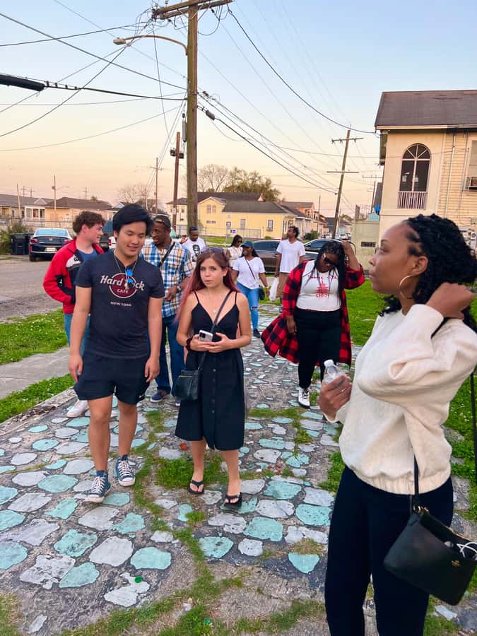 New Orleans Culture Street Art & Mural Walk - Meeting at Crazy Plant Bae: Why the Start Matters