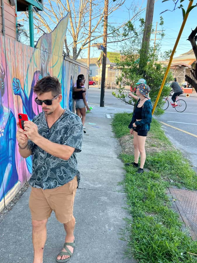 New Orleans Culture Street Art & Mural Walk - Murals and Homes: How to Get Better Photos in Less Time
