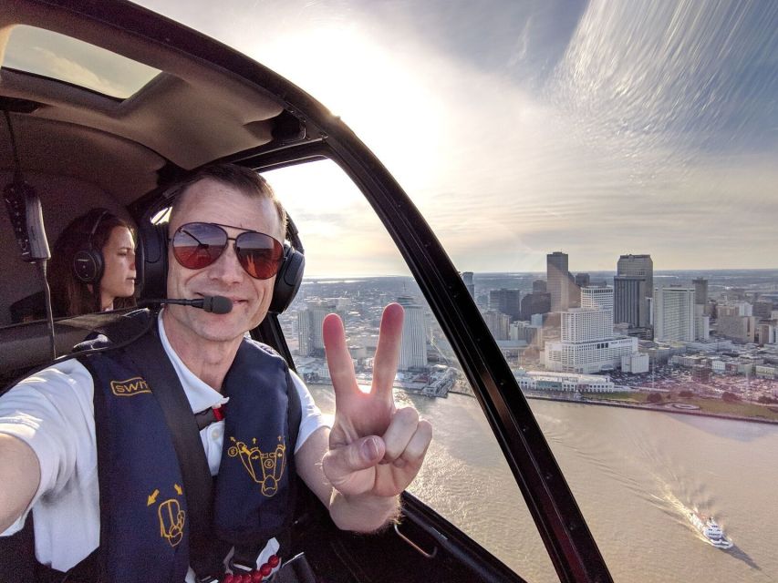 New Orleans: Daytime City Helicopter Tour - Key highlights worth planning around