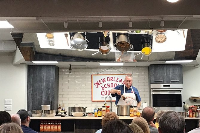 New Orleans Demonstration Cooking Class with Meal - A Converted Warehouse for Creole Comfort