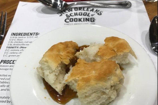 New Orleans Demonstration Cooking Class with Meal - Recipes and a Diploma for Cooking at Home