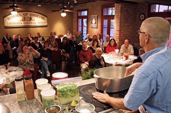 New Orleans Demonstration Cooking Class with Meal - Watching and Eating Gumbo, Jambalaya, and More
