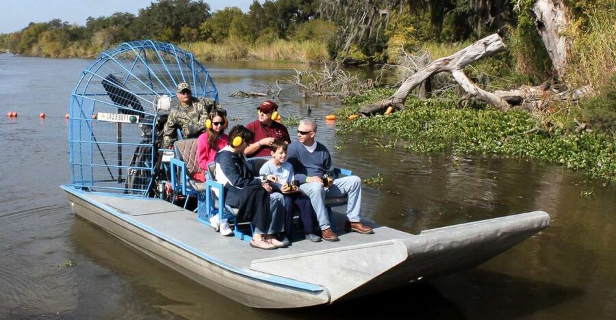 New Orleans: Destrehan Plantation & Airboat Combo Tour - When weather changes the airboat plan
