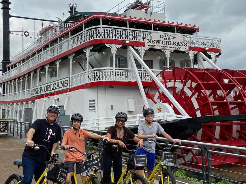 New Orleans: E-Buzz the Crescent & More eBike Tour - Key Things You’ll Notice on This E-Buzz Ride