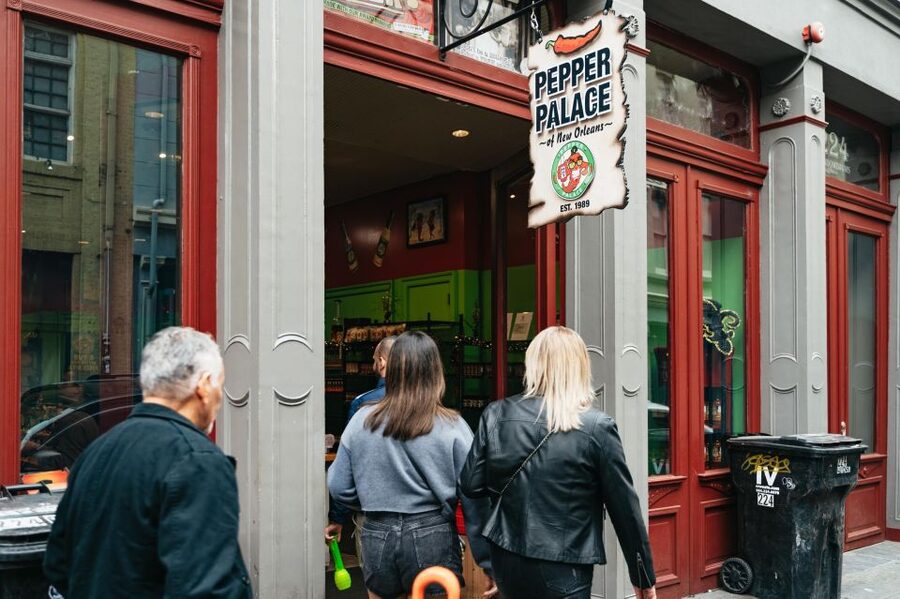New Orleans: French Quarter Food History Walking Tour - Muffuletta plus boudin balls: two New Orleans signatures