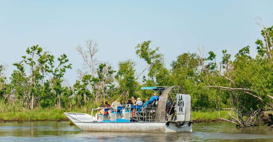 New Orleans: High Speed 9 Passenger Airboat Tour - Trading the French Quarter for Marrero’s wetlands
