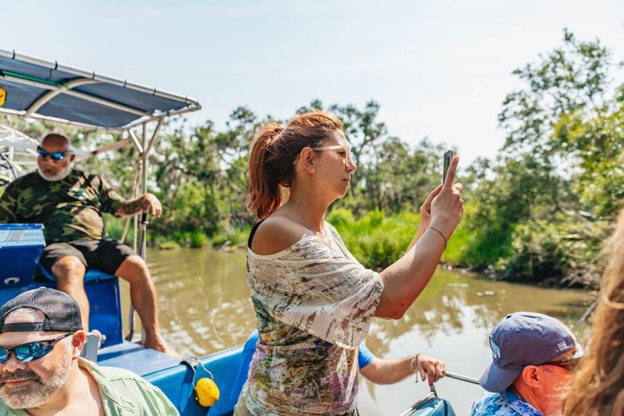 New Orleans: High Speed 9 Passenger Airboat Tour - From your hotel to the dock: pickup you should plan for