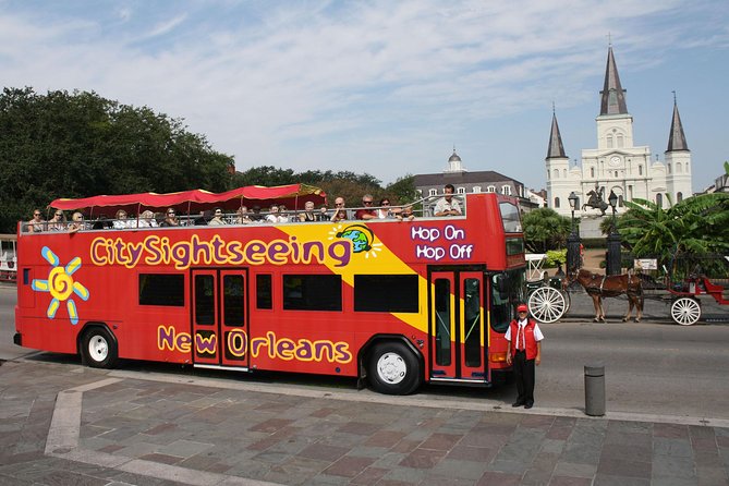 New Orleans Hop-On Hop-Off Unlimited Sightseeing Package - French Market to 2200 Royal Street: Shopping breaks and Frenchmen Street energy