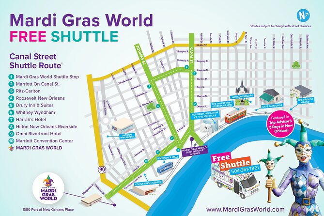 New Orleans Mardi Gras World Behind-the-Scenes Tour - Photo opportunities and costume time (yes, you should do it)