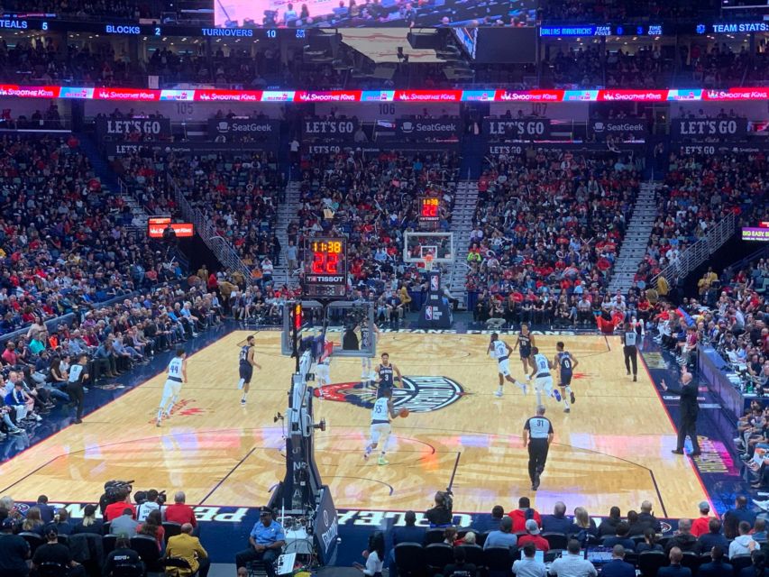 New Orleans: New Orleans Pelicans Basketball Game Ticket - Pelicans game day at Smoothie King Center: what 150 minutes really feels like