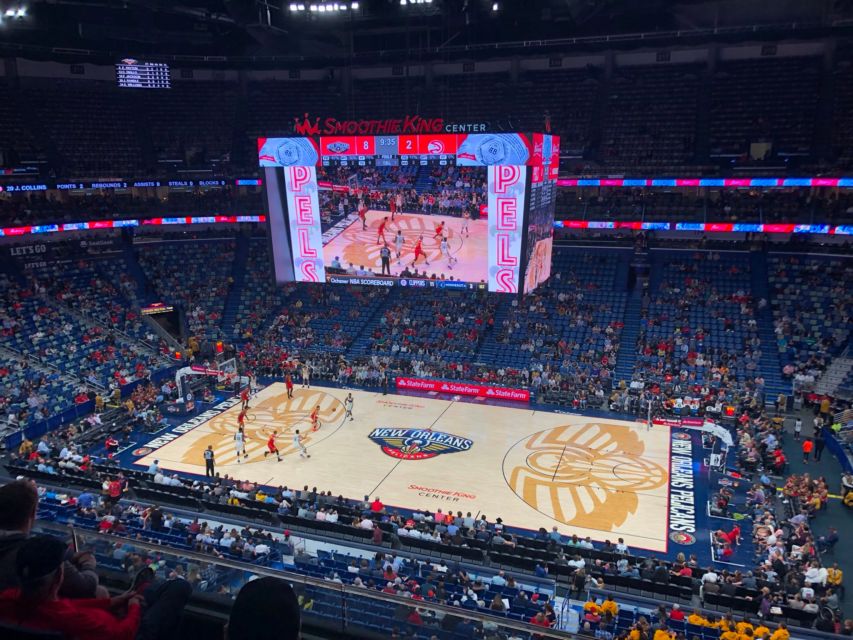 New Orleans: New Orleans Pelicans Basketball Game Ticket - Before tip-off: concessions and matchday entertainment that actually fills time