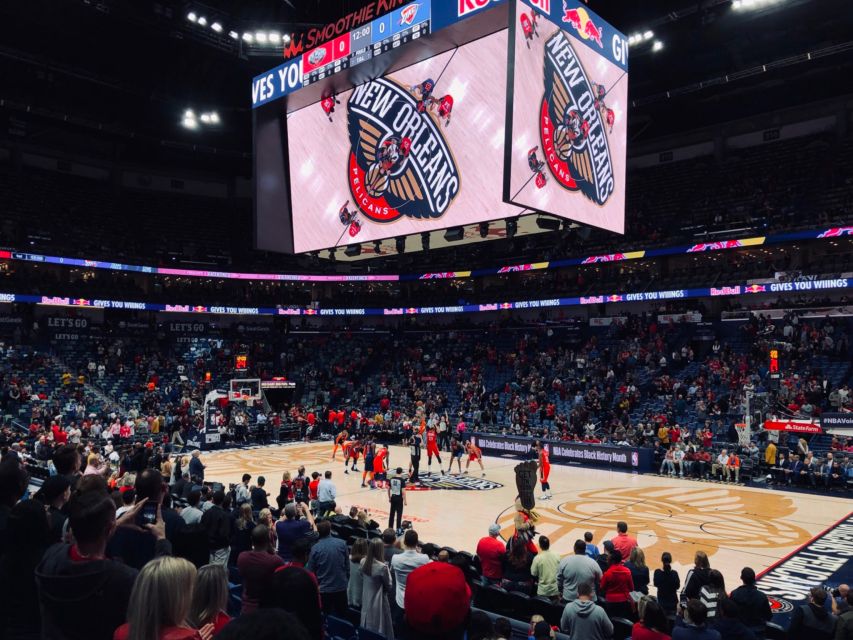 New Orleans: New Orleans Pelicans Basketball Game Ticket - Timing and crowds: how to have an easy arrival