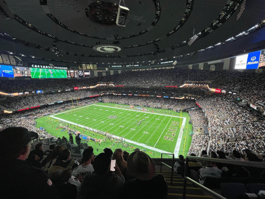 New Orleans: New Orleans Saints Football Game Ticket - Caesars Superdome: the stadium you’ll want to see before kickoff