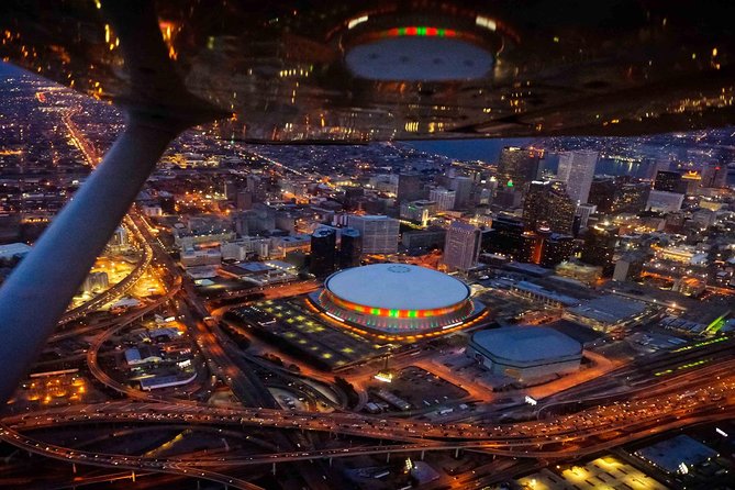 New Orleans Night Sightseeing Flight - The 4-Seat Cabin: Headsets, No Bags, and Motion-Sickness Reality