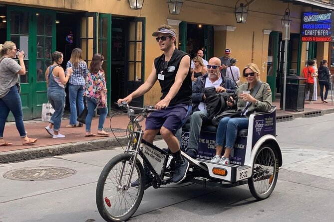 New Orleans Pedicab French Quarter Tour - Why a French Quarter pedicab beats walking the whole circuit