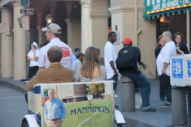 New Orleans Pedicab French Quarter Tour - What your 1-hour French Quarter ride feels like