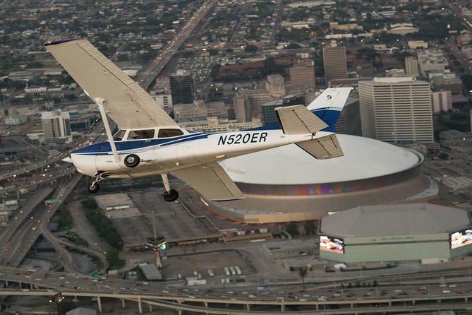 New Orleans Sightseeing Flight - Over the French Quarter: Jackson Square From a Different Angle