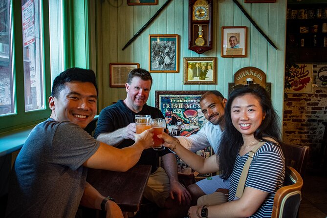 New Orleans Small-Group History Tour Pub Crawl of The Irish Channel - Start at Constance, end near Magazine: how the timing works