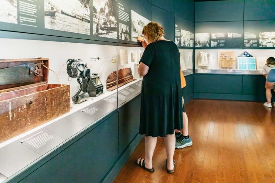 New Orleans: The National WWII Museum Ticket - U.S. Freedom Pavilion: restored aircraft, tanks and trucks, plus catwalks that feel daring