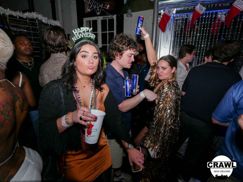 New Orleans: VIP Bar and Club Crawl Tour with Free Shots - Four Venues, Skip the Lines, Free Shots: How the Night Flows