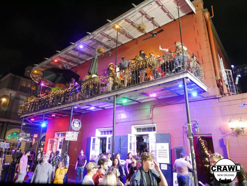 New Orleans: VIP Bar and Club Crawl Tour with Free Shots - Drinking Games and Meeting People: The Social Payoff