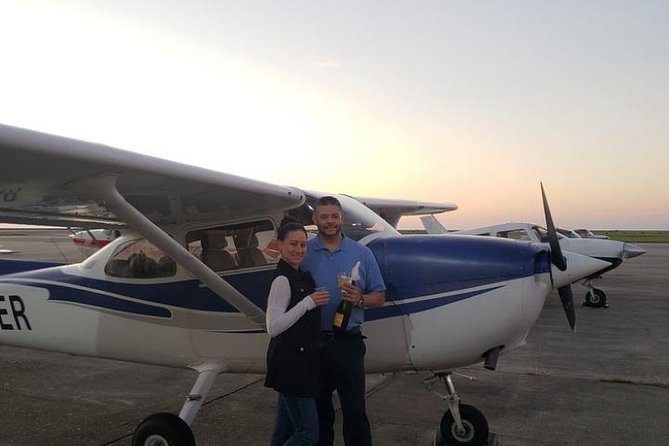 New Orleans VIP Sightseeing Flight with Champagne & Chocolates or Wine & Cheese - Following the Mississippi to the Crescent City (Then Looking Past It)