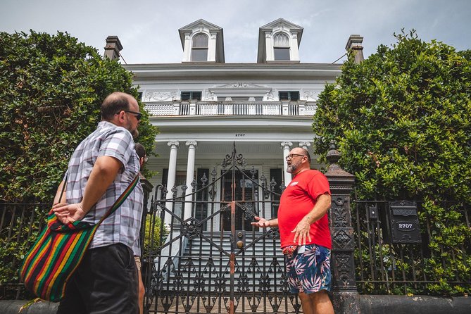 New Orleans Walking Tour: Garden District Stories - Commander’s Palace exterior: Victorian style and local celebration energy