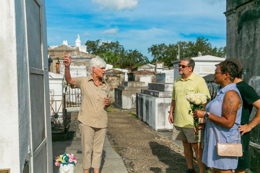 New Orleans: Walking Tour Inside St. Louis Cemetery No. 1 - Marie Laveau and the stories people come for